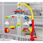 Huanger 0303 Movil Cunero Musical Bebé Con Proyector Luz Y Sonido