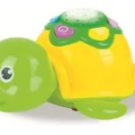 Tortuga Musical Proyector Para Bebés Con Luz Y Sonido