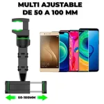 Soporte Celular Espejo Retrovisor Auto Giratorio 360° Expreso Polar Negro