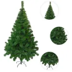 Arbol Denavidad Tronador De Lujo 1.20mts Base Metal Color Verde