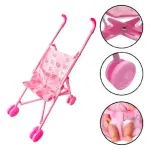 Cochecito Para Muñecas Coche Bebe Muñeca Juguete Plegable
