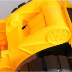 Excavadora Juguete Fricción Amarillo Expreso Polar Truck 25cm