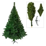 Árbol De Navidad Tradicional Expreso Polar Tronador De Lujo De 180cm Verde