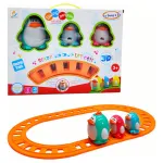 Tren Pingüinos Juguete Luz Sonido Movimiento Expreso Polar Multicolor