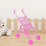 Cochecito Para Muñecas Coche Bebe Muñeca Juguete Plegable