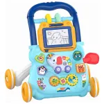 Andador Caminador Bebé Con Luz Sonido Y Set De Actividades Color Celeste