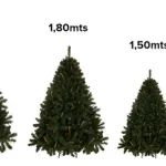 Árbol De Navidad Expreso Polar Alpino De 1.3m Verde Oscuro