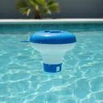 Boya Flotante Expreso Polar Azul Para Cloro 50g Piscina Pileta 12 Cm