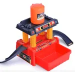 Lavadero De Autos Expreso Polar Cambia De Color Juguete Infantil Rojo