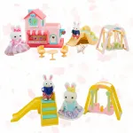 Casa De Conejos Expreso Polar Rosa Con Accesorios Y Tobogán