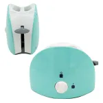 Tostadora Con Accesorios Juguete Con Mecanismo Real Cocina Color Agua