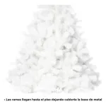 Arbol De Navidad Fabesa Patagonia Blanco 180 Cm X 145 Cm