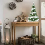 Arbolito De Navidad 80cm Con Adornos 30 Piezas Plata