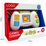 Joystick Juego Didáctico Control Juguete Tarjeta Interactivo Color Blanco