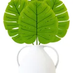 Planta Artificial Hoja Monstera Costilla De Adan X3 Unidades