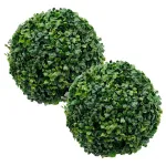 Esfera Toparia Artificial Plástico Verde 18cm Expreso Polar