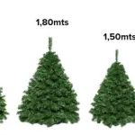 Árbol De Navidad Arbolito Pino Extra Lujo Patagonia 1,30 Mts Color Verde