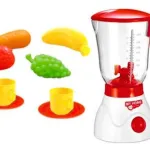 Juego De Cocina Infantil: Licuadora Roja Con Frutas Y Más
