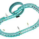 Pista Lanzador De Autos Brillante Luminosa Con Luces Niños