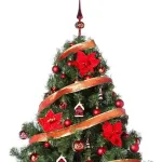 Arbol Navidad Patagonia Xl 1.30mt Deco Rojo Cybermonday