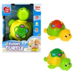Tortuga Musical Proyector Para Bebés Con Luz Y Sonido