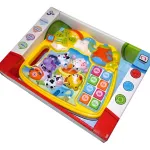 Piano Teclado Musical Animales Juguete Con Luz Y Sonido Color Multicolor