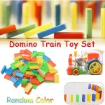 Domino Tren Eléctrico Con Luz Y Sonido 86 Fichas Multicolor