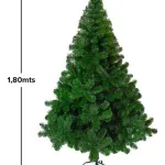 Árbol De Navidad Tradicional Expreso Polar Tronador De Lujo De 180cm Verde
