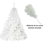 Fabesa Arbol Navidad Extra Lujo Patagonia Blanco 1,80mts