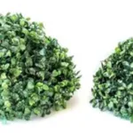 Media Esfera Decoracion Cesped Arbusto 22cm X3 Unidades