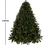 Árbol De Navidad Expreso Polar Alpino De 1.3m Verde Oscuro