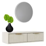 Planta Artificial Costilla De Adán Expreso Polar Verde 70cm