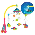 Huanger 0303 Movil Cunero Musical Bebé Con Proyector Luz Y Sonido