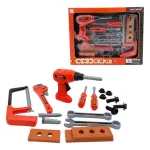 Kit Herramientas De Juguete 18 Piezas Con Caja Infantil