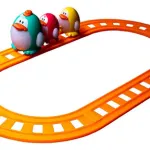 Tren Pingüinos Juguete Luz Sonido Movimiento Expreso Polar Multicolor