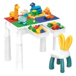 Mesa Didactica De Construccion Con Bloques Y Silla 102 Pzs