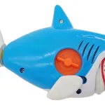 Juguete Para El Baño Tiburón A Cuerda Para Bañadera