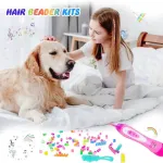 Set Mostacillas Expreso Polar Para Pelo Con Aplicador 10 Piezas