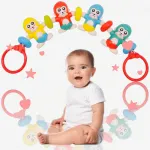 Cunero Barral Cochecito Elástico Juguete Bebe Multicolor Animal