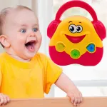 Juguete Educativo Musical Para Bebes Radio Emoji Con Luces