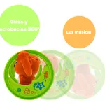 Juguete Bebe Monito De Arrastre Musical Luz Y Movimiento