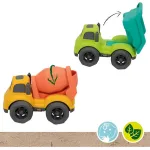 Camión Mosquito Expreso Polar Rojo 30cm Juguete 2 Autitos Construcción