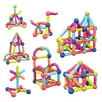 Juego Bloques Magnéticos Para Armar 64 Piezas Magnetic