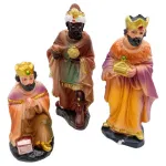 Pesebre Navideño Sagrada Familia Figuras Ceramica Artesanal