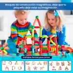 Juego Bloques Magnéticos Para Armar 64 Piezas Magnetic