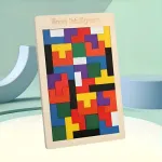 Tetris Rompecabezas De Madera Juego Didáctico 3d Puzzle