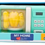 Microondas Juguete Expreso Polar Con Luz Sonido Efecto Cocción Color Agua