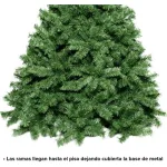 Árbol De Navidad Arbolito Pino Extra Lujo Patagonia 1,80 Mts Color Verde