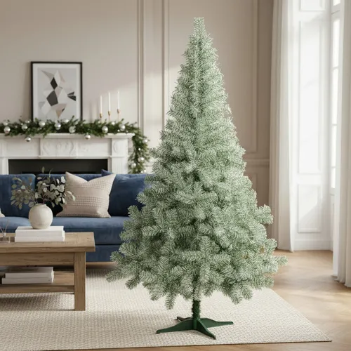 Producto Arbolito Navidad Canadian Pino Arbol Spruce Nevado 2mts Imagen