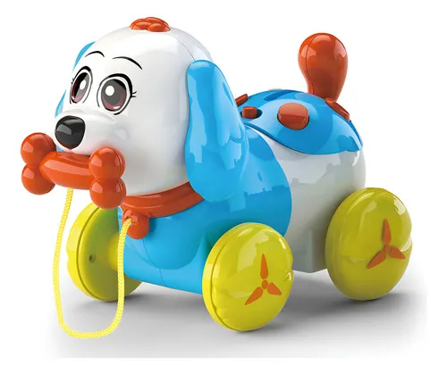 Producto Perrito De Arrastre Musical Con Luz Juguete Para Bebes Sobebear Imagen